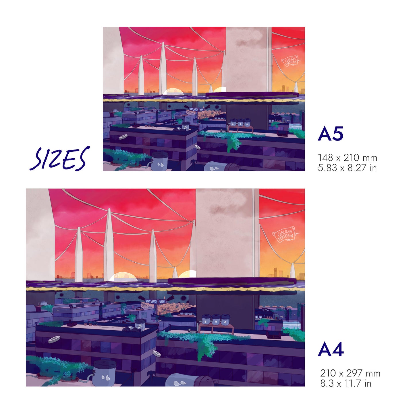 Underground City Print