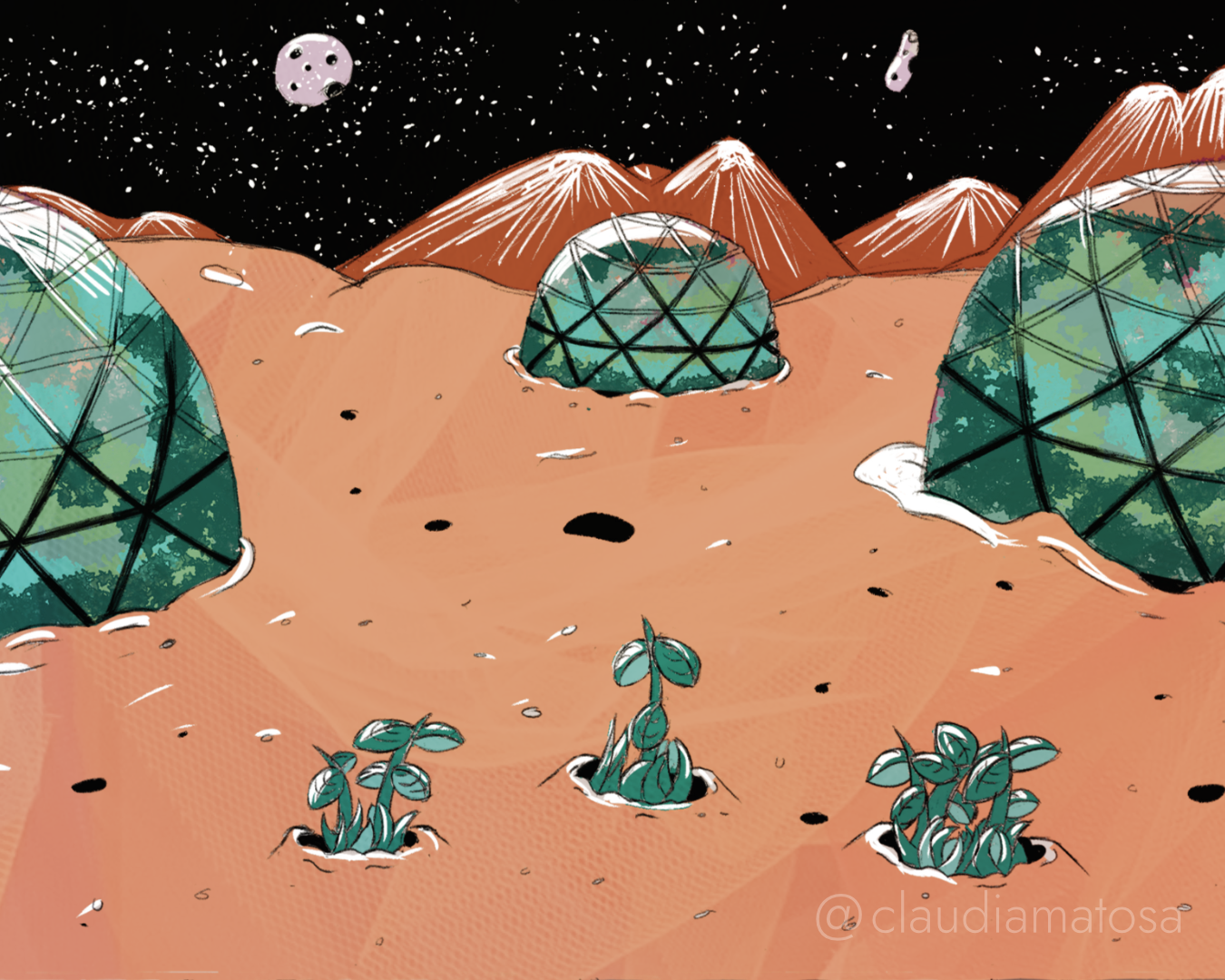 Worlds Apart (Mini Sci-Fi Comic)