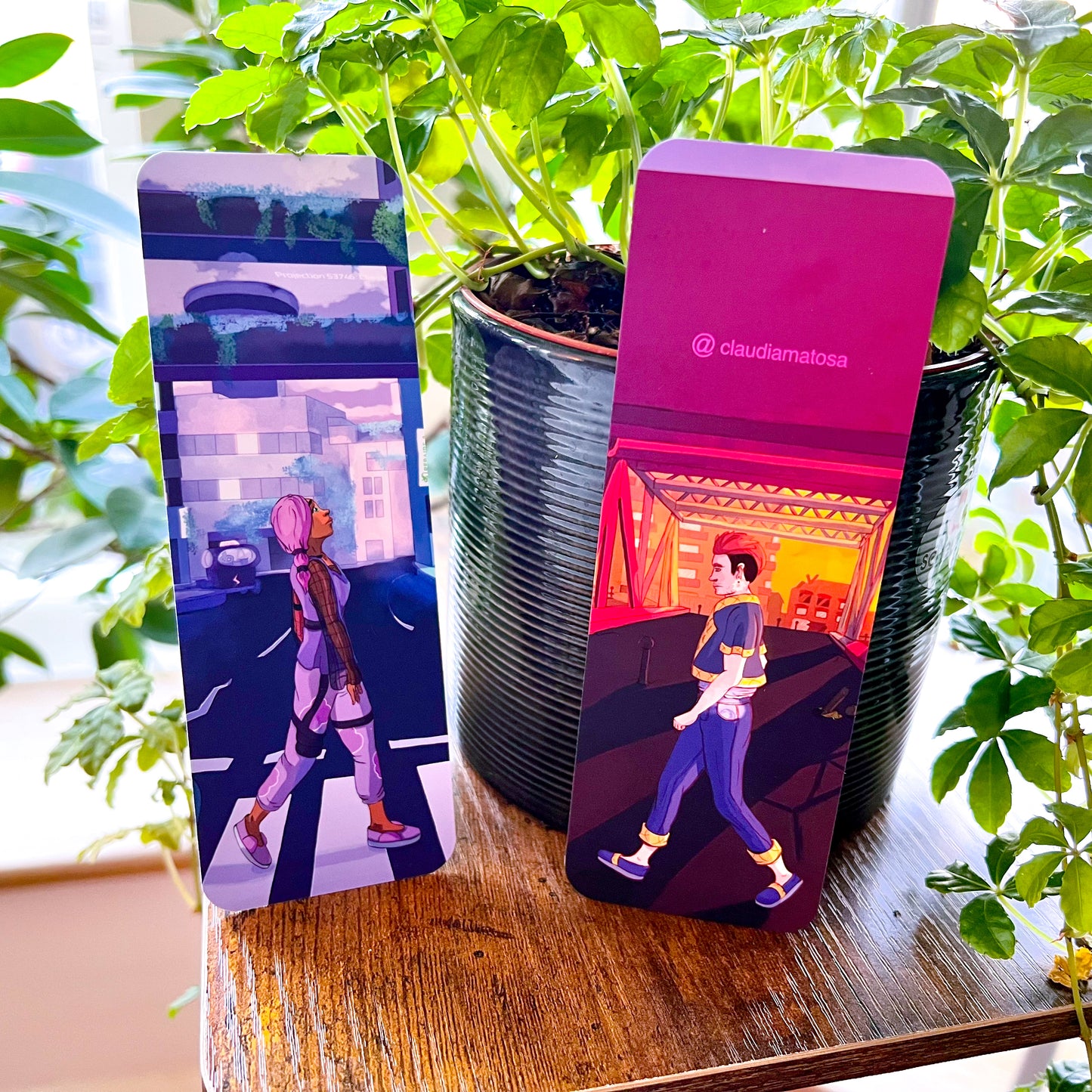 Futuristic Crossing Bookmark