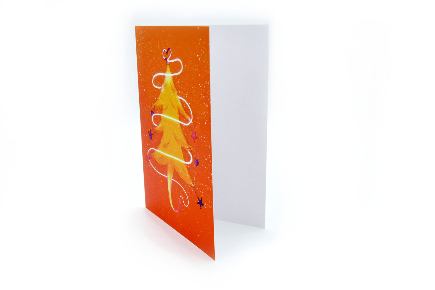 Christmas Card - Orange