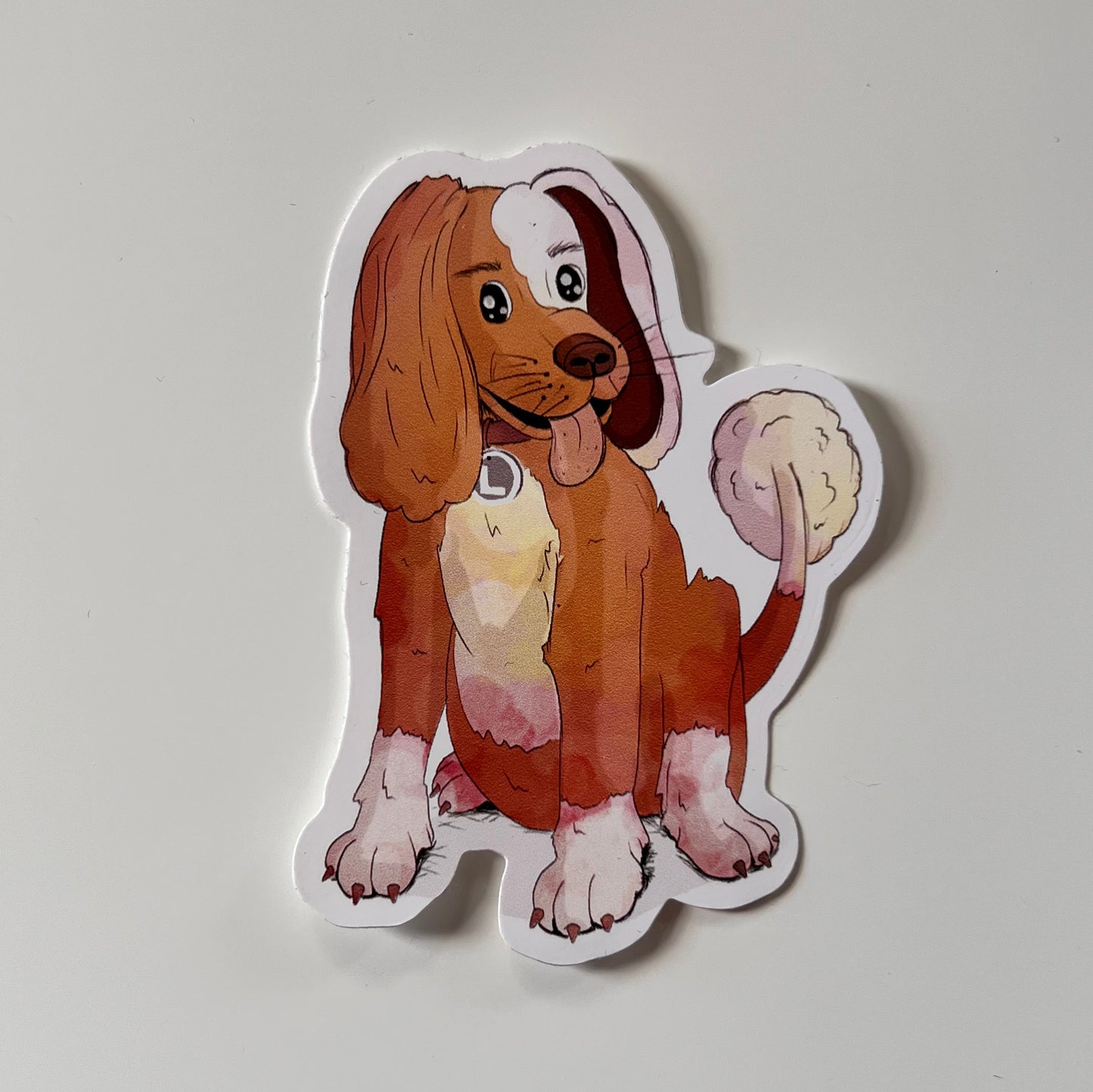Happy Dog Sticker