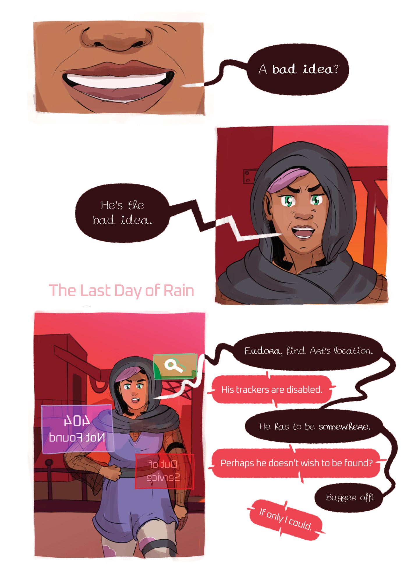 The Last Day of Rain #3 - Variant Cover (Comic Book)
