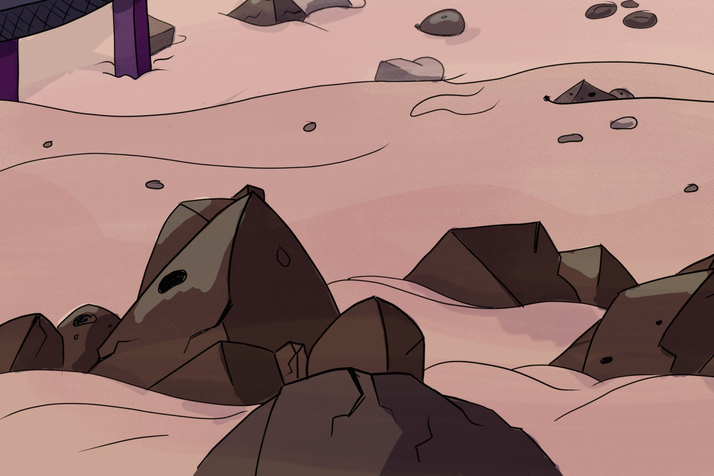 Bubble City on Mars Print