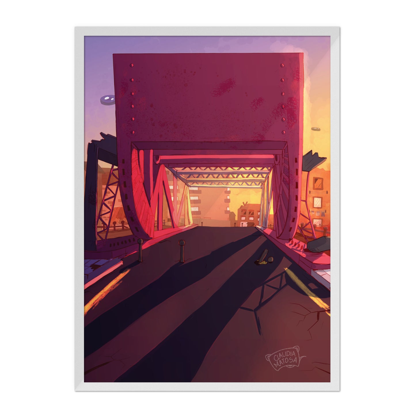 Bascule Bridge Glicée Print