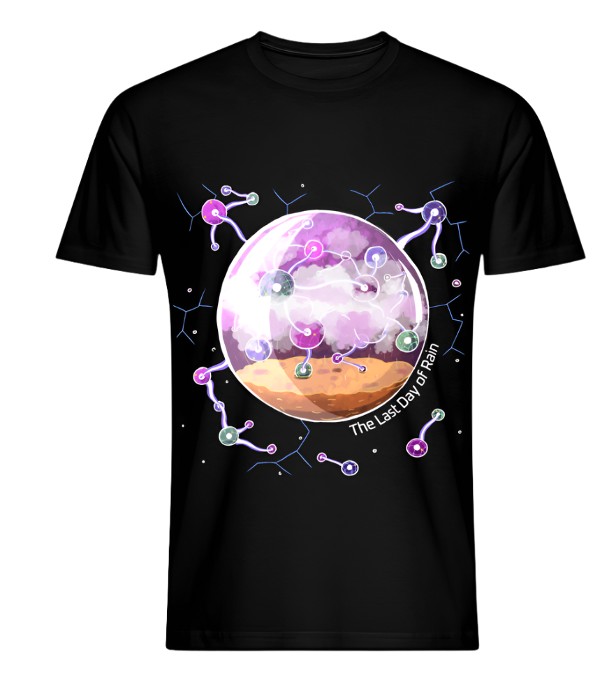 T-Shirt with Sphere Design (Organic Cotton)