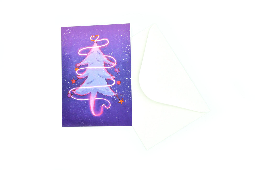 Christmas Card - Blue